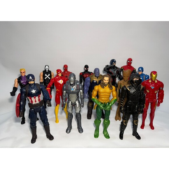 MARVEL AVENGERS ENDGAME TITAN HERO SERIES ACTION FIGURES 13 Figures + 2 Figures - Picture 1 of 12